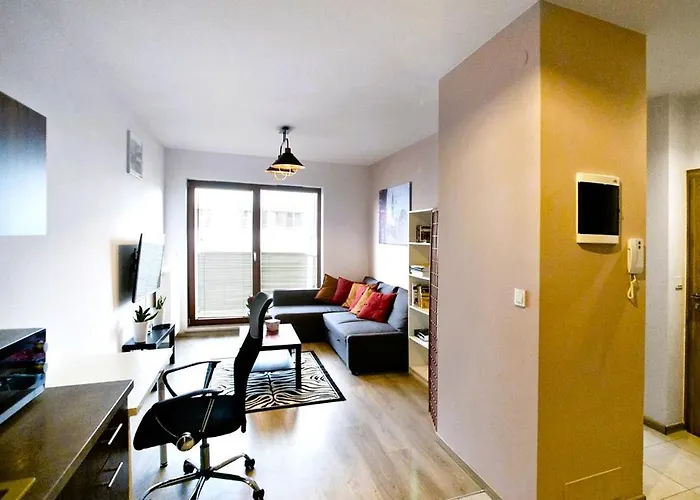 1-bed Klobucka P&o Serviced Apartman Varsó